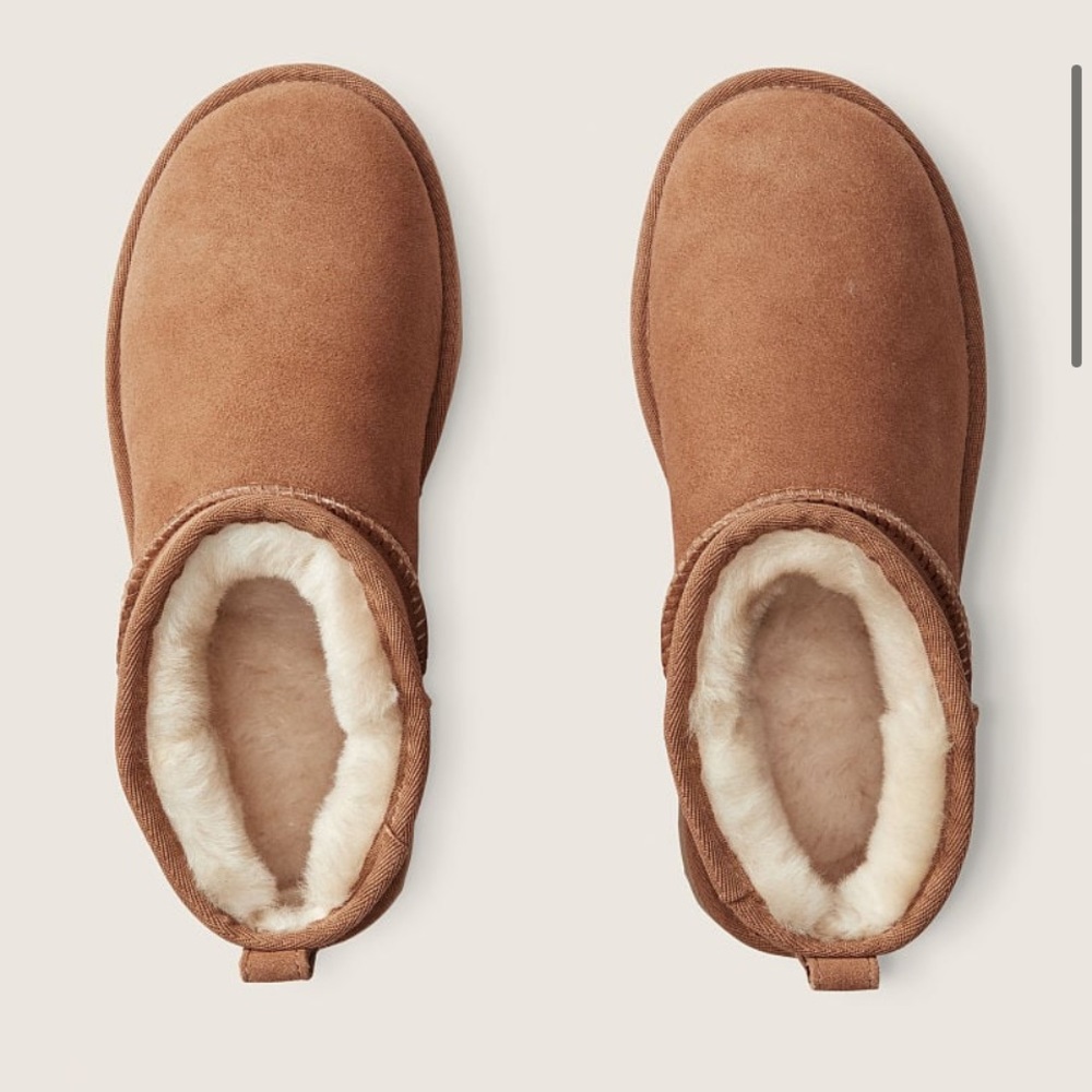 NIB UGG Ultra Mini boots chestnut - Picture 5 of 6
